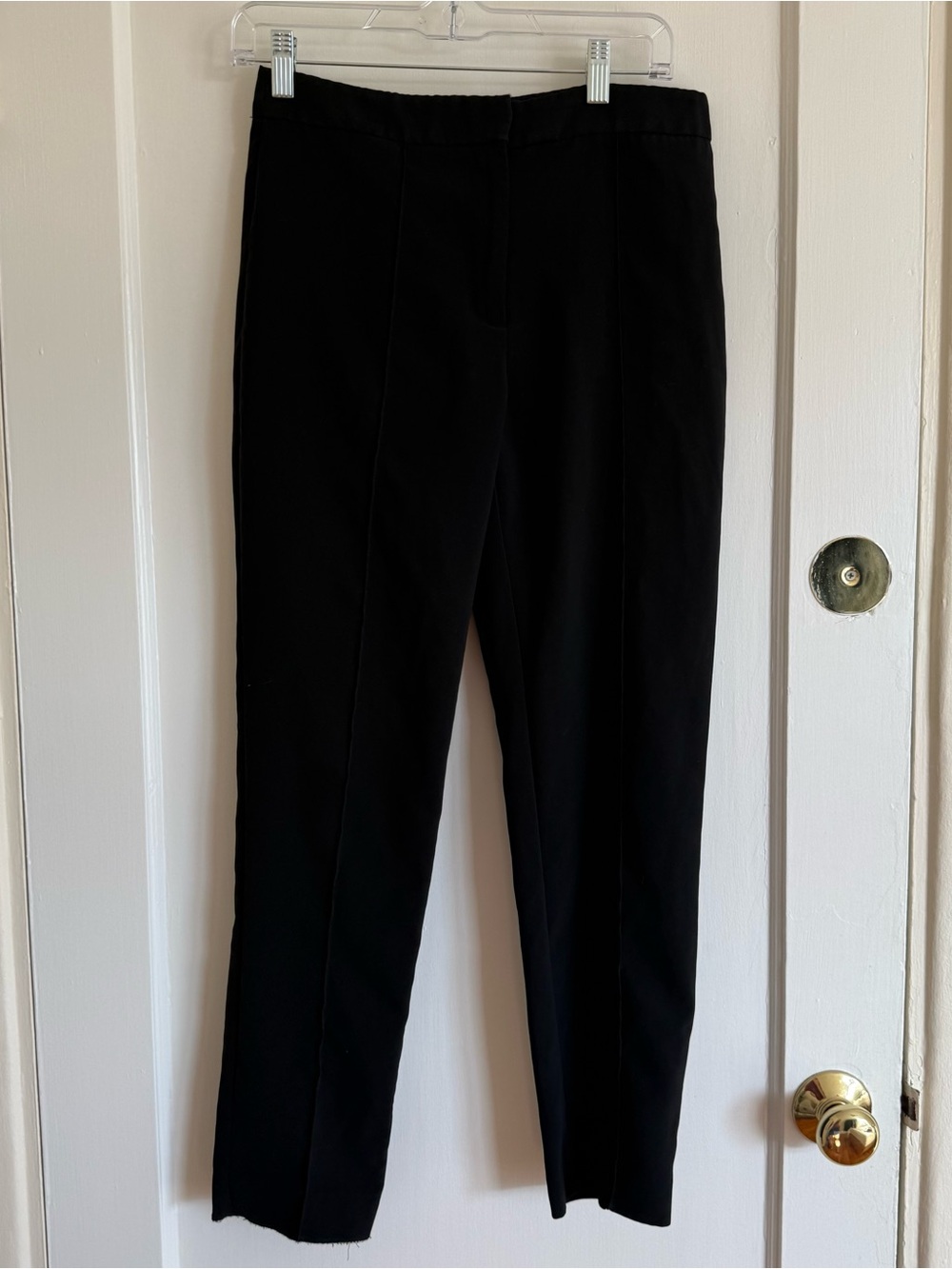 H&M Black Tailored Tapered Women's Trousers
